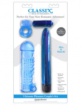 Classix Ultimate Pleasure Couples Kit - Blue